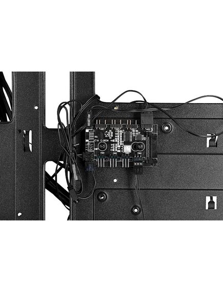 ქეისი 2E GAMING Computer case FORTIS (G3405) MidT, 2xUSB2.0, 1xUSB3.0, 1x120mm ARGB,ARGB LED,TG (side panel),without PSU,black 2E-G3405-image4 | Hk.ge