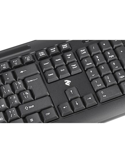 კლავიატურა 2E Keyboard KM1040 USB Black 2E-KM1040UB-image2 | Hk.ge