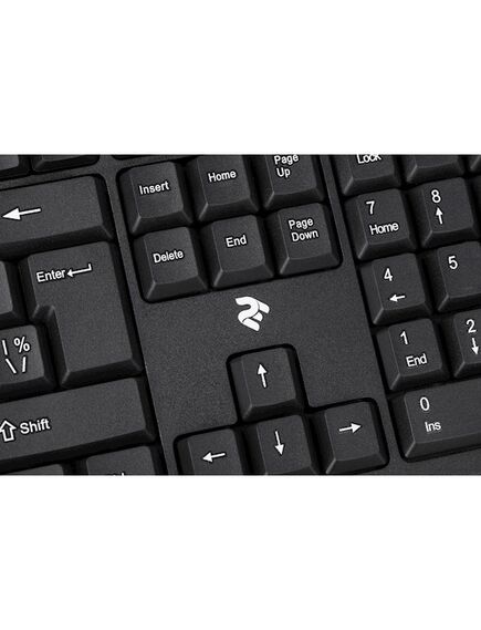 კლავიატურა 2E Keyboard KS130 USB Black 2E-KS130UB-image5 | Hk.ge