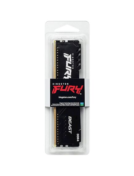 ოპერატიული მეხსიერება Kingston DDR4 2666 32GB FURY Beast Black KF426C16BB/32-image4 | Hk.ge