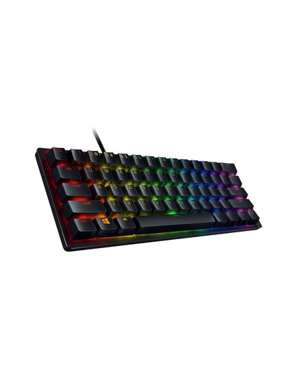 კლავიატურა Razer Gaming Keyboard Huntsman Mini Red Switch USB US RGB, Black RZ03-03390200-R3M1-image2 | Hk.ge