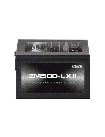 კვების ბლოკი Zalman Power supply ZM500-LXII (500W) PSU, 500W, Active PFC, 85%, 200-240V, EU.-image4 | Hk.ge