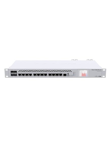 როუტერი MikroTik Cloud Core Router 1036-12G-4S with Tilera Tile-Gx36 CPU (36-cores, 1.2Ghz per core), 8GB RAM, 4xSFP cage, 12xGbit LAN, CCR1036-12G-4S-EM-image | Hk.ge