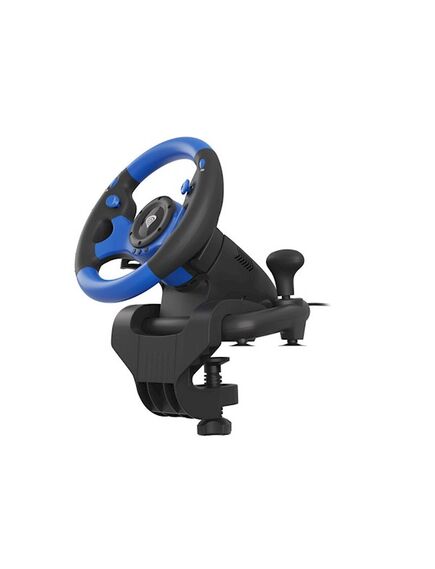 სათამაშო საჭე: Joystick and Wheel/ Genesis Driving wheel Seaborg 350 Blue FOR PC, PS3, PS4, Xbox One, Xbox 360 or Nintento Switch 107458-image3 | Hk.ge