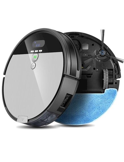 რობოტი მტვერსასრუტი მშრალი და სველი წმენდით ILIFE V8s Smart 2-in-1 Planned Cleaning Robot Vacuum Intelligent cleaning-image4 | Hk.ge