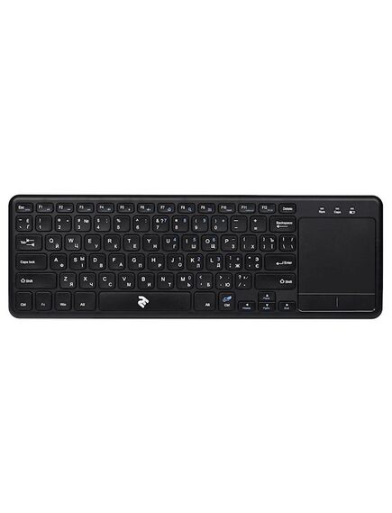 კლავიატურა Wireless Touch Keyboard 2E KT100 BLACK 2E-KT100WB-image | Hk.ge