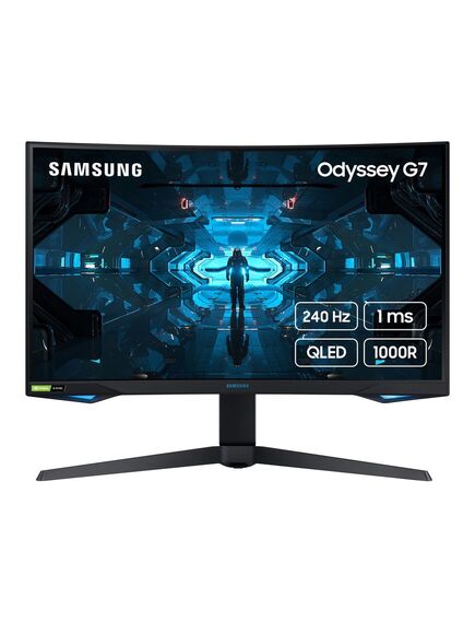 მონიტორი Monitor/ Samsung/ Odyssey G7 LC27G75TQSIXCI Curved 27'' 2,560 x 1,440 1ms 240Hz 113467-image | Hk.ge