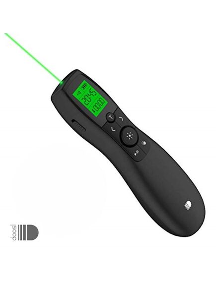 პრეზენტერი მწვანე ლაზერით Doosl DSIT023 2.4GHz Rechargeable Wireless Presenter with Green Laser-image3 | Hk.ge