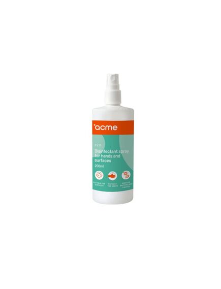 სადეზინფექციო ხსნარი Acme CL11 Cleaning Spray for Hand and Surface 200 ml 979-image | Hk.ge