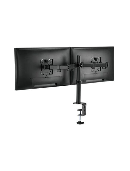 მონიტორის საკიდი: Logilink BP0098 Dual Monitor mount 17"-32" steel 360° VESA plate 119762-image4 | Hk.ge