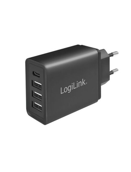 დამტენი Logilink PA0221 4port 3x USB-AF & 1x USB-CF 27W 104241-image | Hk.ge