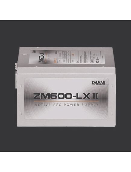 კვებისბლოკი: Zalman Power supply ZM600-LXII (600W) Active PFC, 85%, 200-240V, EU-image2 | Hk.ge
