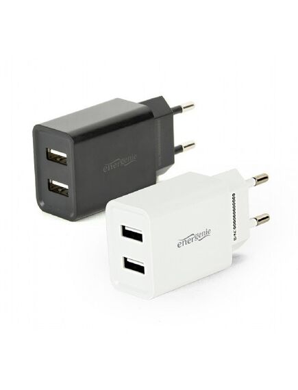 დამტენი: Gembird EG-U2C2A-03-MX 2-port universal USB charger 2.1 A 102632-image | Hk.ge