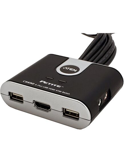 სვიჩი: Aten CS692 KVM Switch 2-Port USB HDMI Audio 119329-image2 | Hk.ge