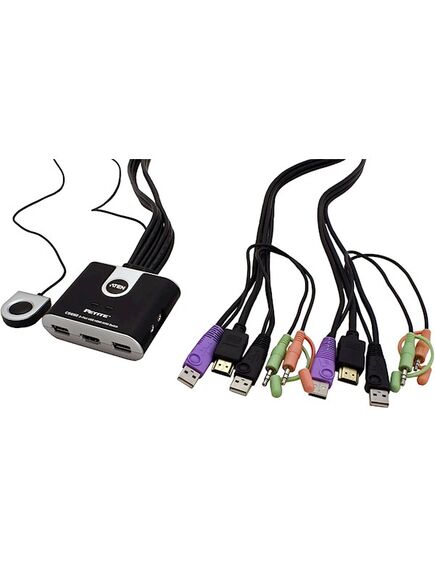 სვიჩი: Aten CS692 KVM Switch 2-Port USB HDMI Audio 119329-image | Hk.ge