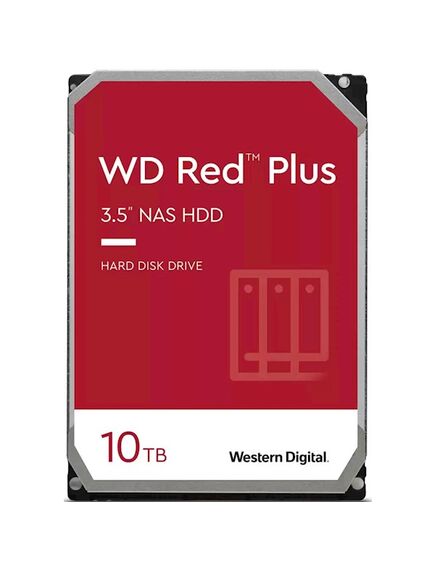 მყარი დისკი: Western Digital WD101EFBX HDD 10TB 3.5" SATA 3.0 10TB 7200 256MB Red Plus NAS-image | Hk.ge