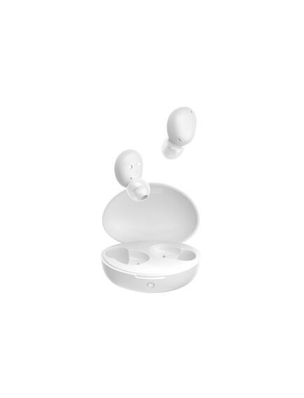 ყურსასმენი:Wireless Headset/ QCY T16 Dynamic-armature Drivers True Wireless Earphone with Qualcomm 5.2 White-image | Hk.ge