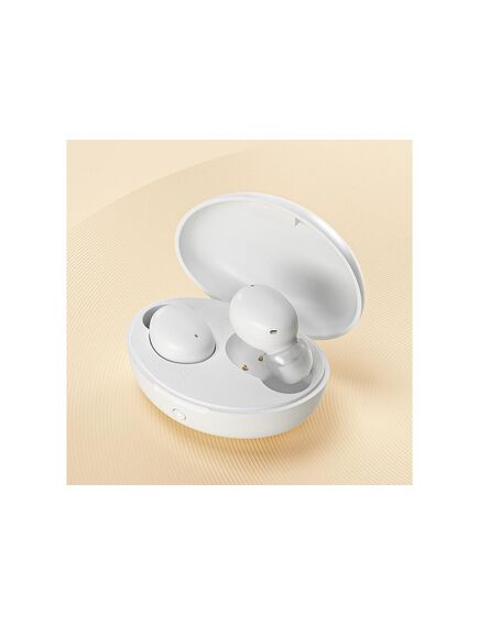 ყურსასმენი:Wireless Headset/ QCY T16 Dynamic-armature Drivers True Wireless Earphone with Qualcomm 5.2 White-image2 | Hk.ge