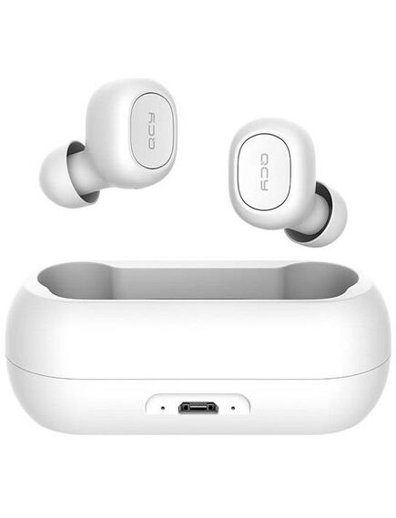 ყურსასმენი:Wireless Headset/ QCY T1 TWS Bluetooth White (6957141404614)-image | Hk.ge
