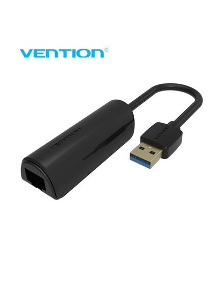 Vention CEGBB USB2.0 to 100Mbps Ethernet Adapter 0.15M Black-image | Hk.ge