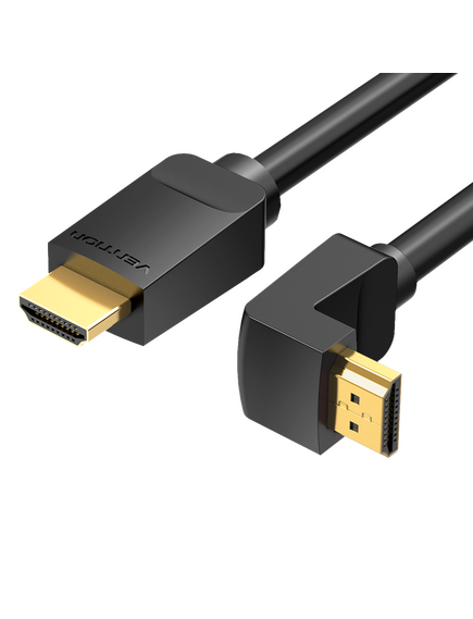 Vention AAQBF HDMI Right Angle Cable 270 Degree 1M Black-image | Hk.ge
