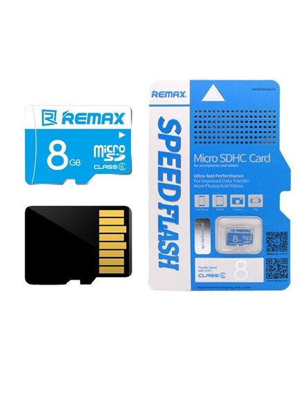 REMAX მიკრო ჩიპი TF card Speed flesh Micro SDHC 8GB Class 6-image | Hk.ge