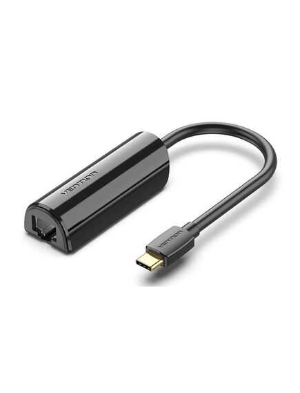 ადაპტერი Vention CFABB USB-C to 100M Ethernet Adapter 0.15M Black CFABB-image3 | Hk.ge