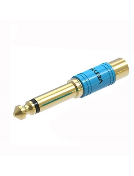 აუდიო კაბელი Vention VAB-S01-L 6.5mm Male to 3.5mm Female Audio Adapter Blue VAB-S01-L-image | Hk.ge
