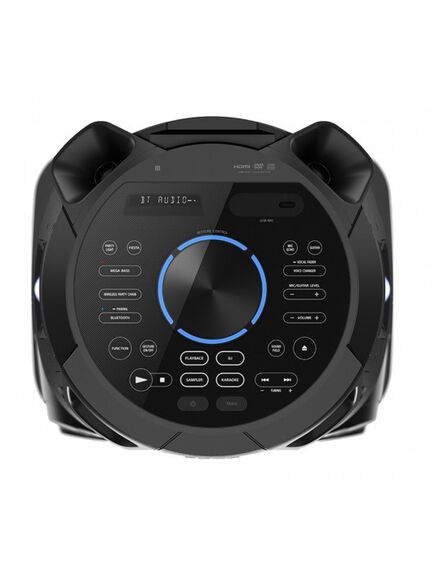 დინამიკი:Home Audio System (Party)/ Sony Home Audio System MHC-V73D with Bluetooth Front Speaker BASS BOOST DVD USB FM/AM audio input (RCA) 2x Mic input-image2 | Hk.ge