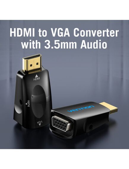 ვიდეო ადაპტერი Vention AIDB0 Converter HDMI to VGA with 3.5MM Audio AIDB0-image2 | Hk.ge