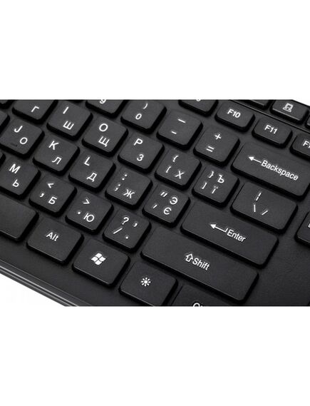 კლავიატურა: 2Е Keyboard KS220 WL Black-image6 | Hk.ge