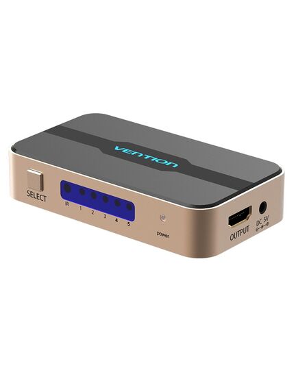 HDMI სვიჩი Vention ACDG0 HDMI Switcher 5 In 1 Out ACDG0-image | Hk.ge
