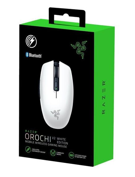 მაუსი: Razer Gaming Mouse Orochi V2 WL White Ed.-image6 | Hk.ge