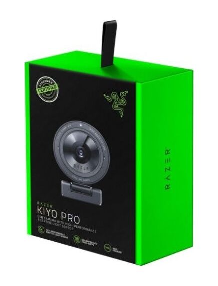 Razer Webcam Kiyo Pro Full HD Black -image4 | Hk.ge