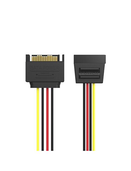 IDE/SATA ადაპტერი Vention KDABY SATA 15P Power Extension Cable 0.3M Black KDABY-image2 | Hk.ge