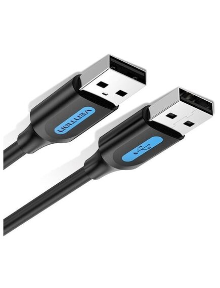 USB კაბელი Vention CONBG USB 3.0 A Male to A Male Cable 1.5M Black PVC Type CONBG-image3 | Hk.ge