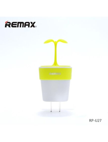 კაბელის ადაპტერი REMAX RP-U27 Sapling Charger Output: 2.4A EU 2 Port 6954851256908-image2 | Hk.ge
