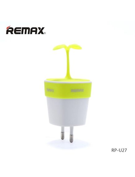 კაბელის ადაპტერი REMAX RP-U27 Sapling Charger Output: 2.4A EU 2 Port 6954851256908-image3 | Hk.ge