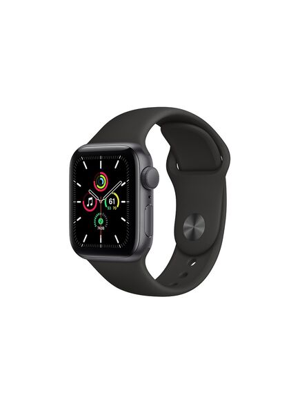 სმარტ საათი: Smart Watch/ Apple Watch SE GPS 40mm Space Gray Aluminium Case with Midnight Sport Band - Regular Model A2351 (MKQ13RB/A)-image | Hk.ge