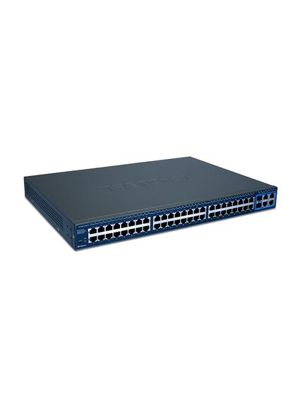 TRENDnet სვიჩი: 48-Port 10/100Mbps Web Smart Switch w/ 4 Gigabit Ports and 2 SFP Slots-image | Hk.ge