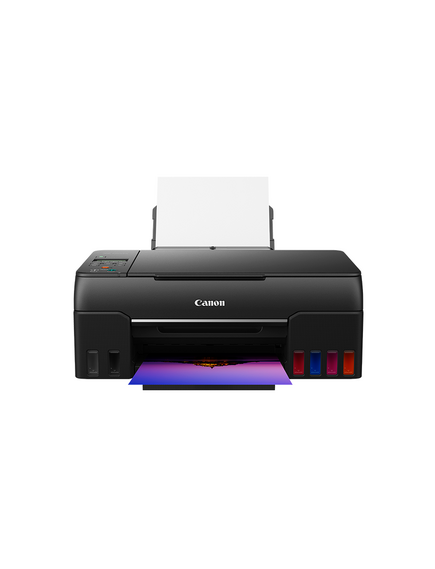 პრინტერი: Canon MFP PIXMA G640 with Scanner 600 x 1200 dpi9 and high yield ink bottles, printing : Up to 4800 x 1200 dpi 2 FINE Cartridges (Black and Colour) Refillable ink tank printer, LCD (1.2 inch segment mono) Hi-Speed USB / Wi-Fi / Access Poin-image3 | Hk.ge