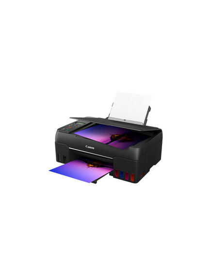 პრინტერი: Canon MFP PIXMA G640 with Scanner 600 x 1200 dpi9 and high yield ink bottles, printing : Up to 4800 x 1200 dpi 2 FINE Cartridges (Black and Colour) Refillable ink tank printer, LCD (1.2 inch segment mono) Hi-Speed USB / Wi-Fi / Access Poin-image | Hk.ge
