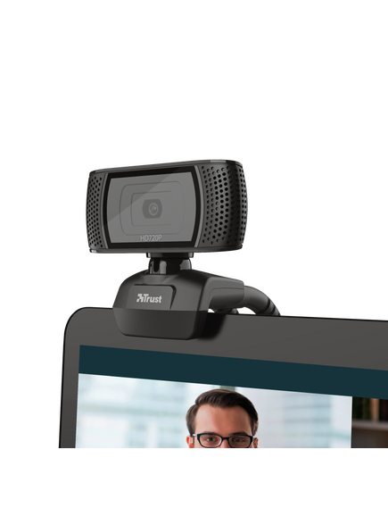 ვებკამერა Trust Trino HD video webcam built-in microphone USB 2.0 18679-image5 | Hk.ge