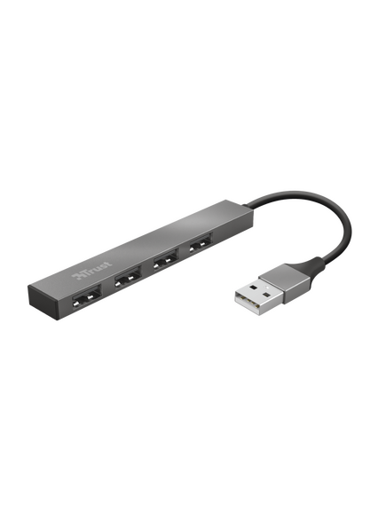 USB ჰაბი Trust HALYX 4-PORT MINI USB HUB 23786-image | Hk.ge