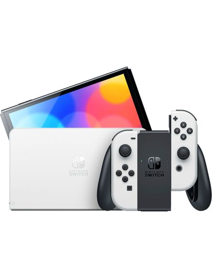 კონსოლი: Nintendo Switch Console with OLED White \Switch-image2 | Hk.ge