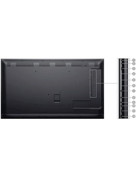 მონიტორი: Dell 55 4K Monitor - C5519Q - 139.7cm(55") Black-image3 | Hk.ge