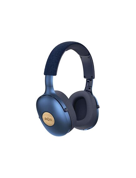 ყურსასმენი House of Marley EM-JH141-BL Positive Vibration XL Over-Ear Wireless Headphones Bluetooth BLUE 109866-image | Hk.ge