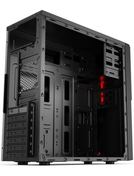 ქეისი: 2E Computer case ALFA (E1903U-400)with PSU 2EATX400, MidT,2xUSB2.0,1xUSB3.0, steel (side panel), black-image6 | Hk.ge