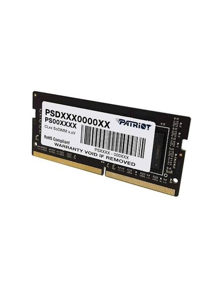 ოპერატიული მეხსიერება: Patriot DDR4 SL 4GB 2666MHZ SODIMM - PSD44G266681S 102079-image2 | Hk.ge