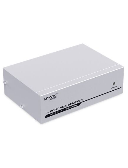 VGA სპლიტერი MT-VIKI MT-2504 Port VGA Splitter VGA Video sharing 1-in-4-out 250MHZ 6931626400049-image4 | Hk.ge